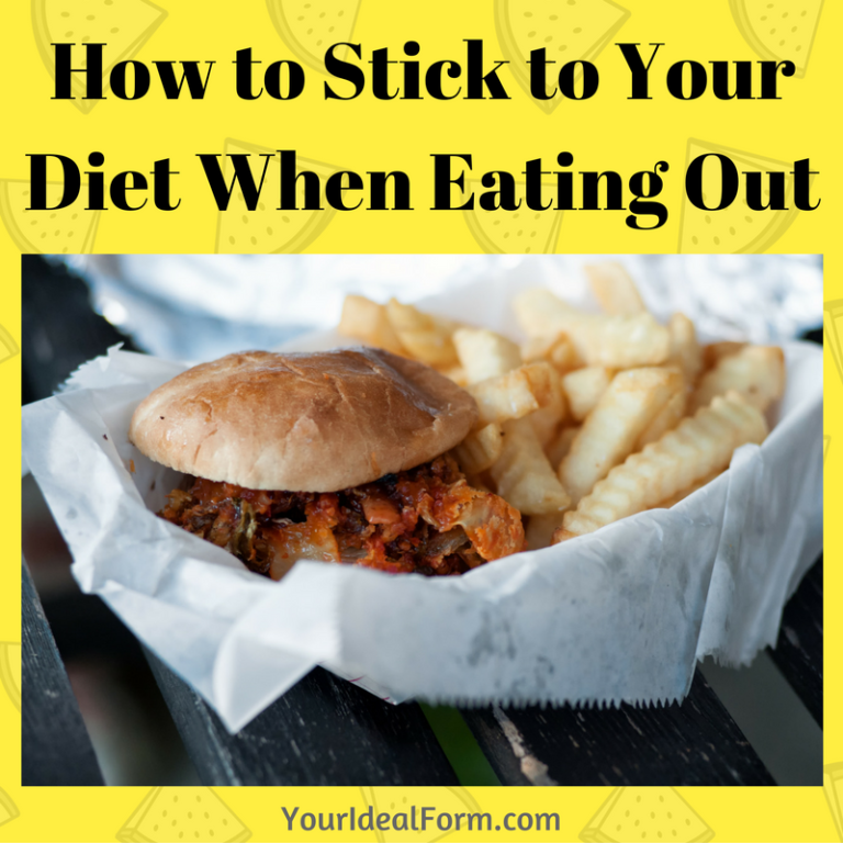 Sticking to Your Diet when Eating Out | Your Ideal Form